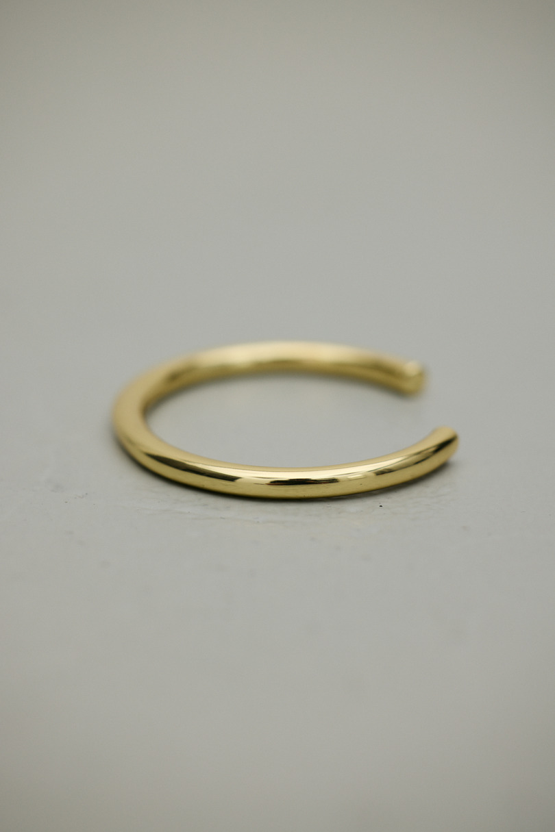 プレーンラインバングル 詳細画像 GLD 4
