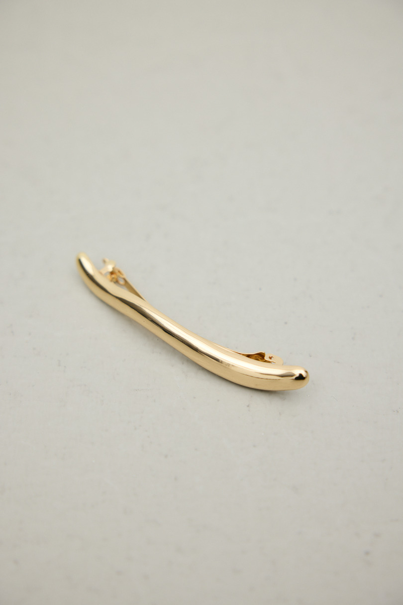 ニュアンスウェーブバレッタ 詳細画像 GLD 4