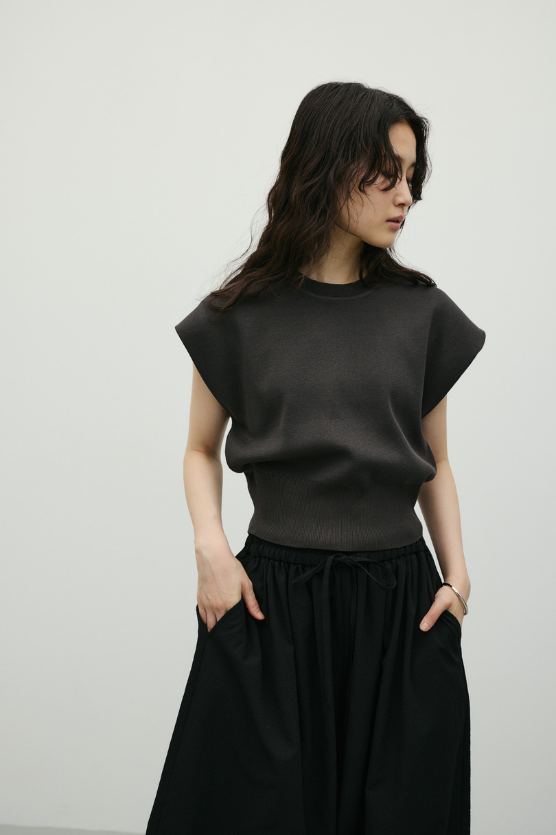 ショルダータックニット 詳細画像 C.GRY 4