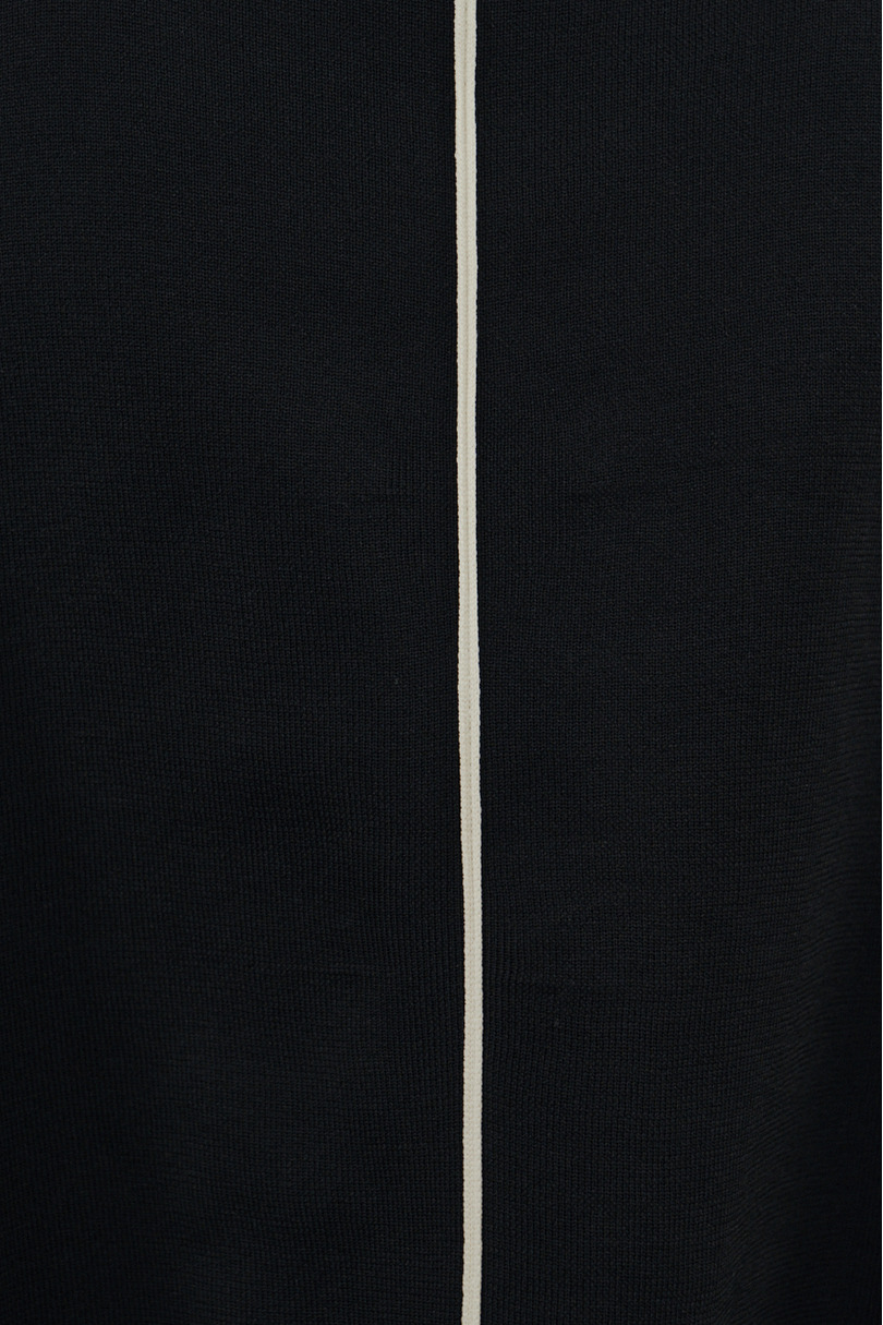 パイピングニットトップ 詳細画像 BLK 12