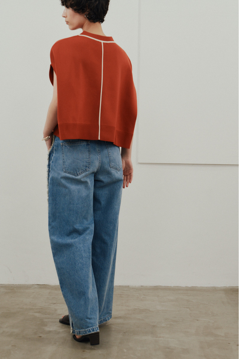 パイピングニットトップ 詳細画像 ORG 6