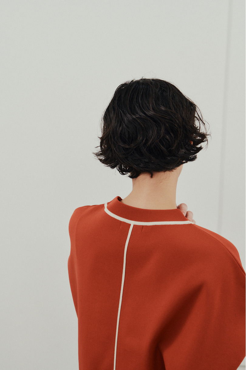 パイピングニットトップ 詳細画像 ORG 8