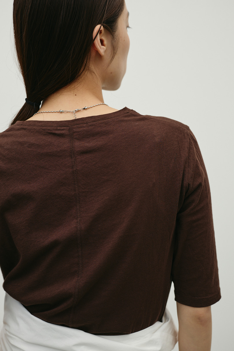 シアーバックシームT 詳細画像 BRN 11