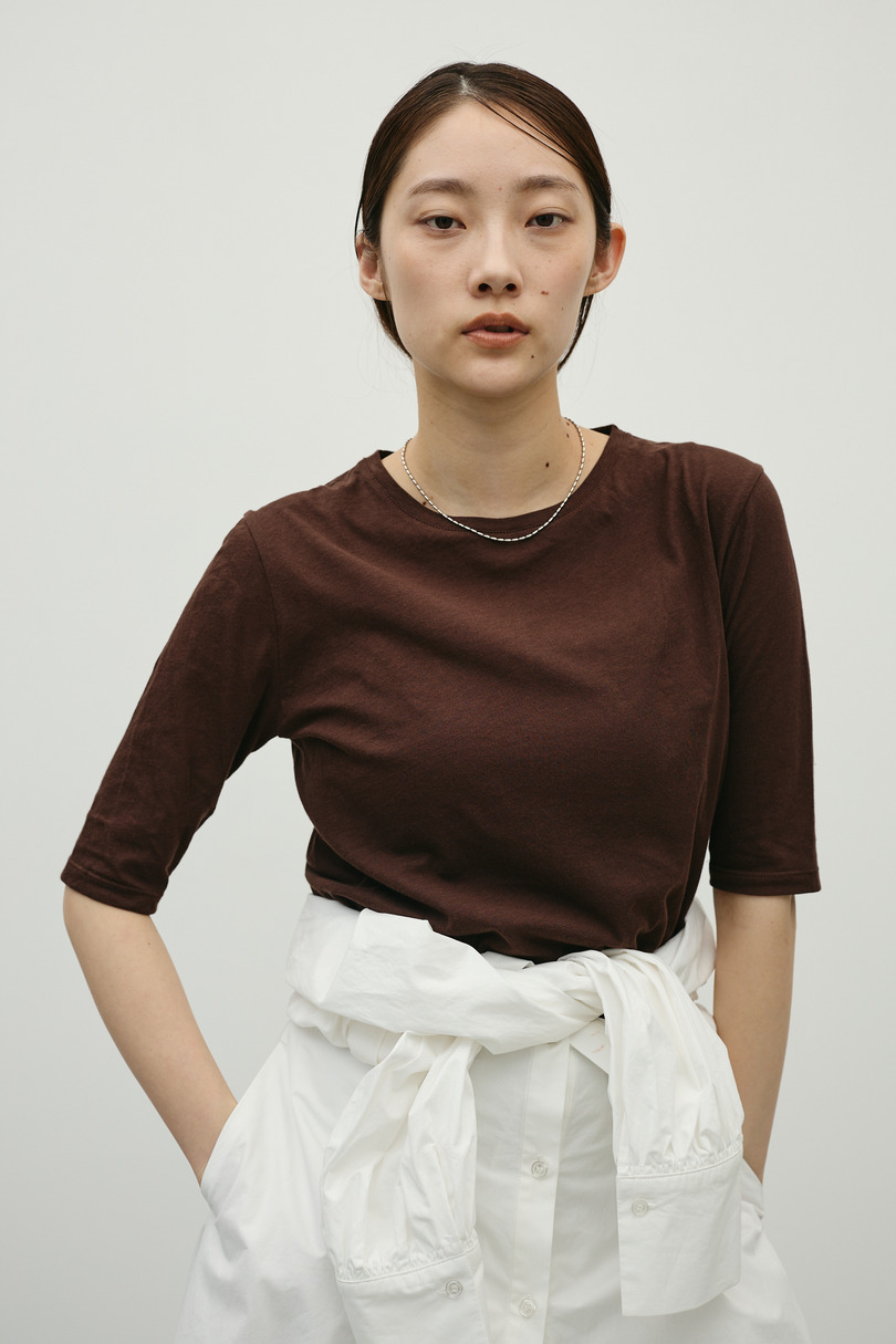 シアーバックシームT 詳細画像 BRN 3