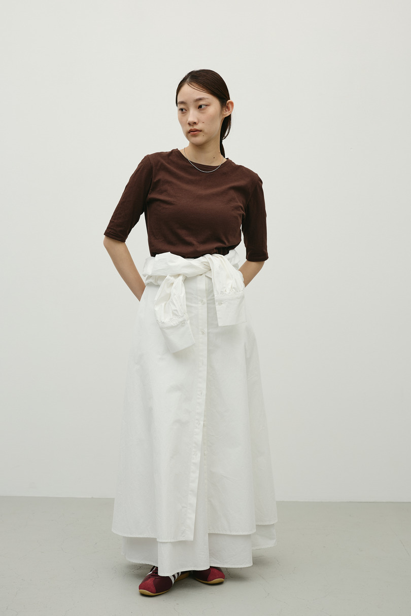 シアーバックシームT 詳細画像 BRN 5