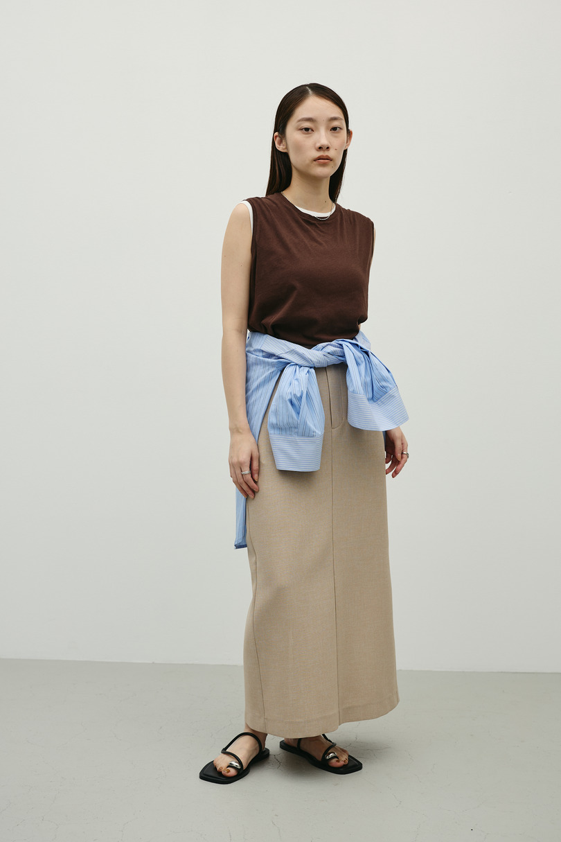 シアーバックシームタンク 詳細画像 BRN 2