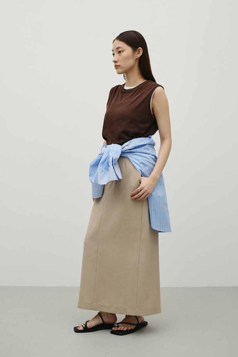 シアーバックシームタンク 詳細画像 BRN 3