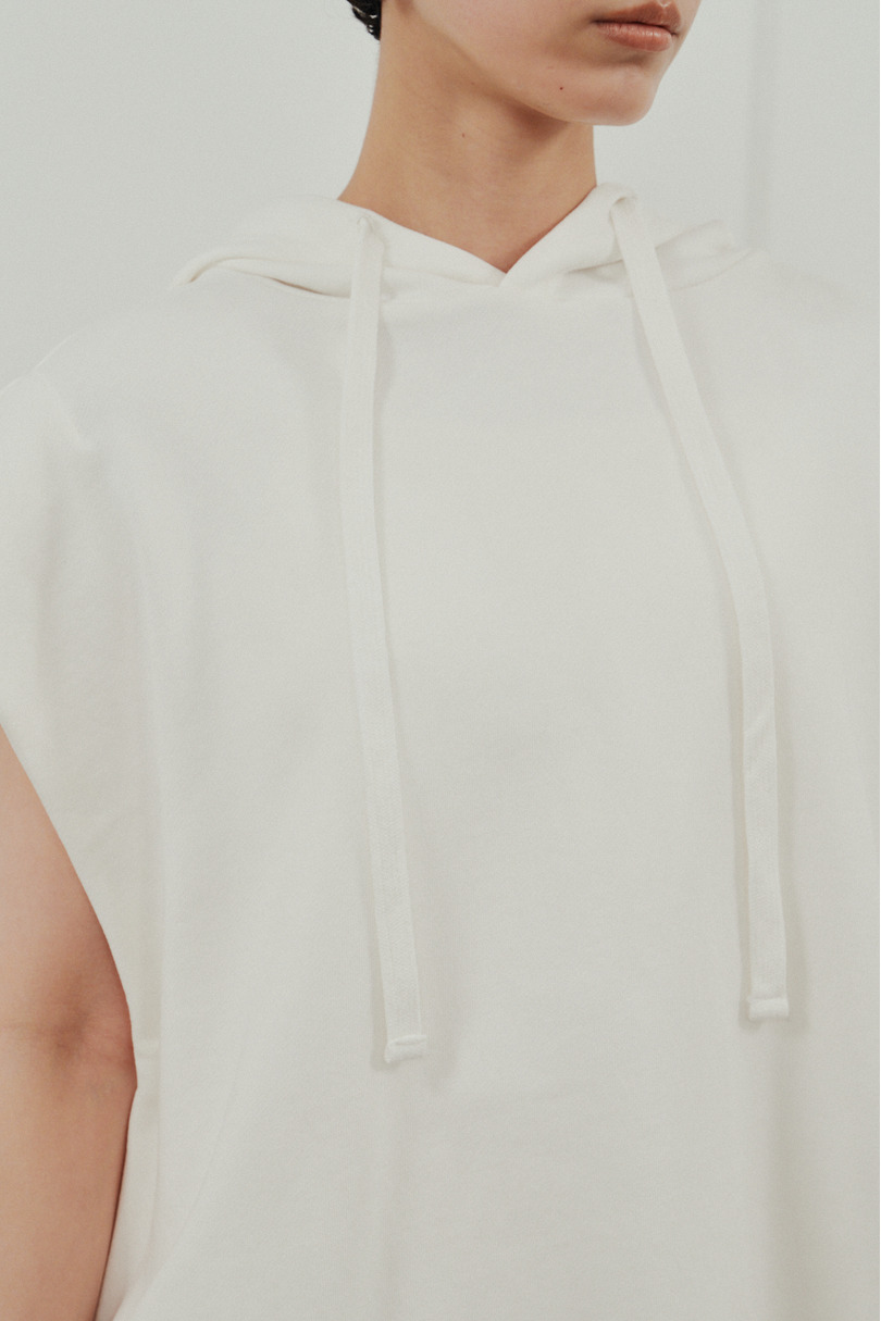 ルーズフーディーカットトップ 詳細画像 WHT 11