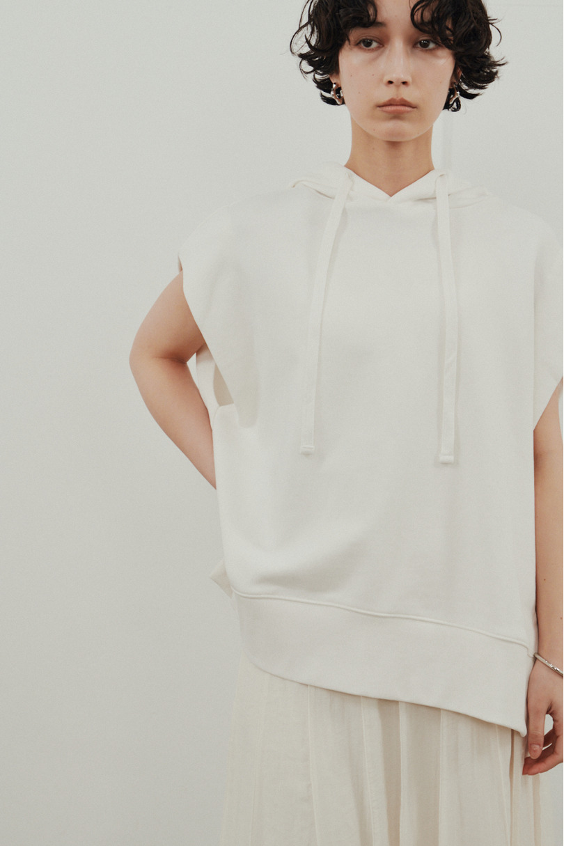 ルーズフーディーカットトップ 詳細画像 WHT 6