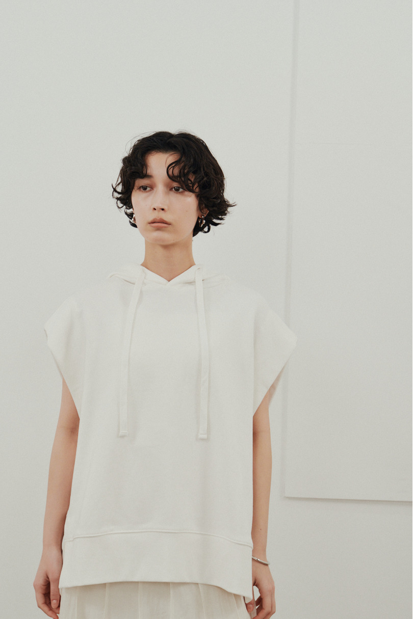 ルーズフーディーカットトップ 詳細画像 WHT 7