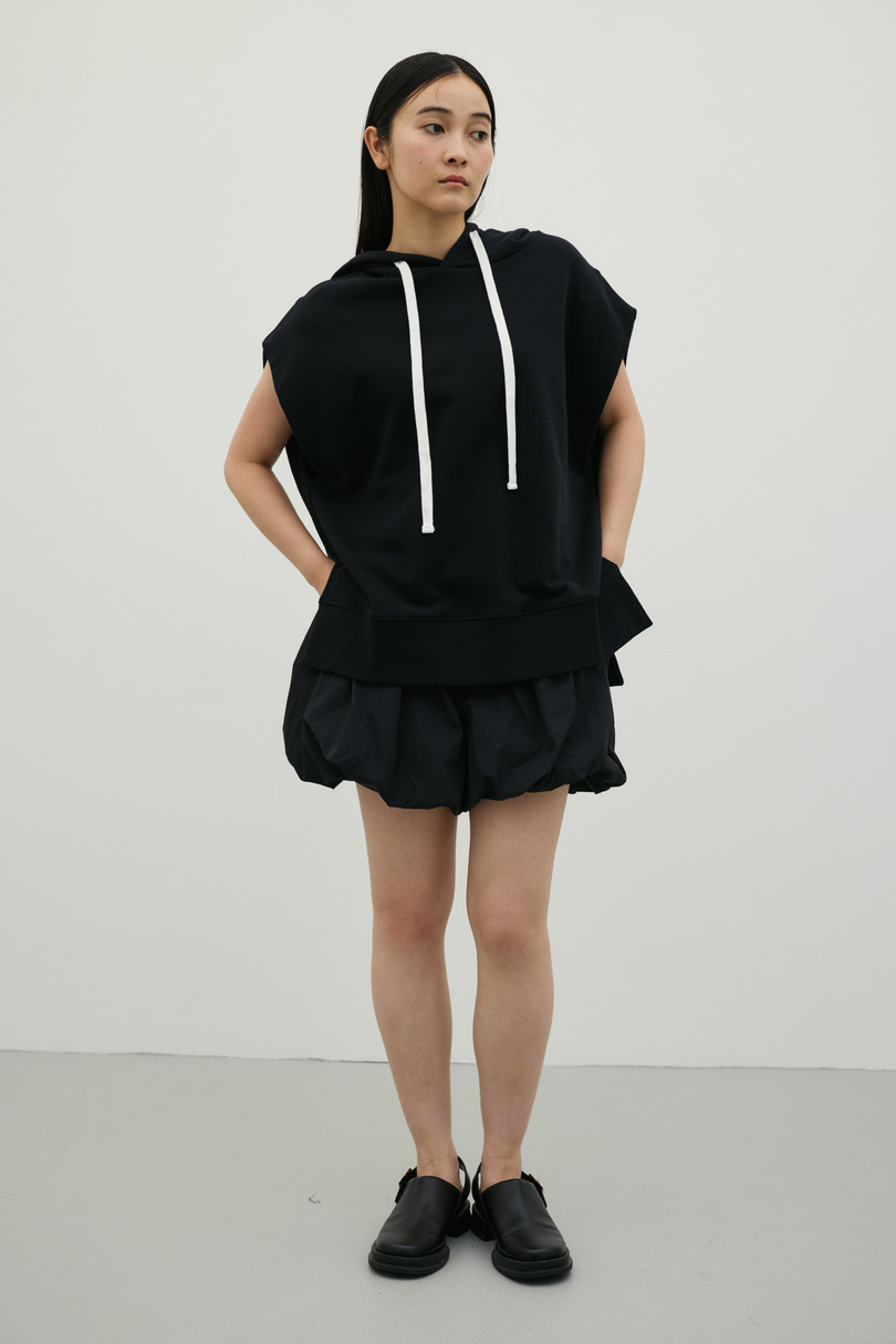 ルーズフーディーカットトップ 詳細画像 BLK 3