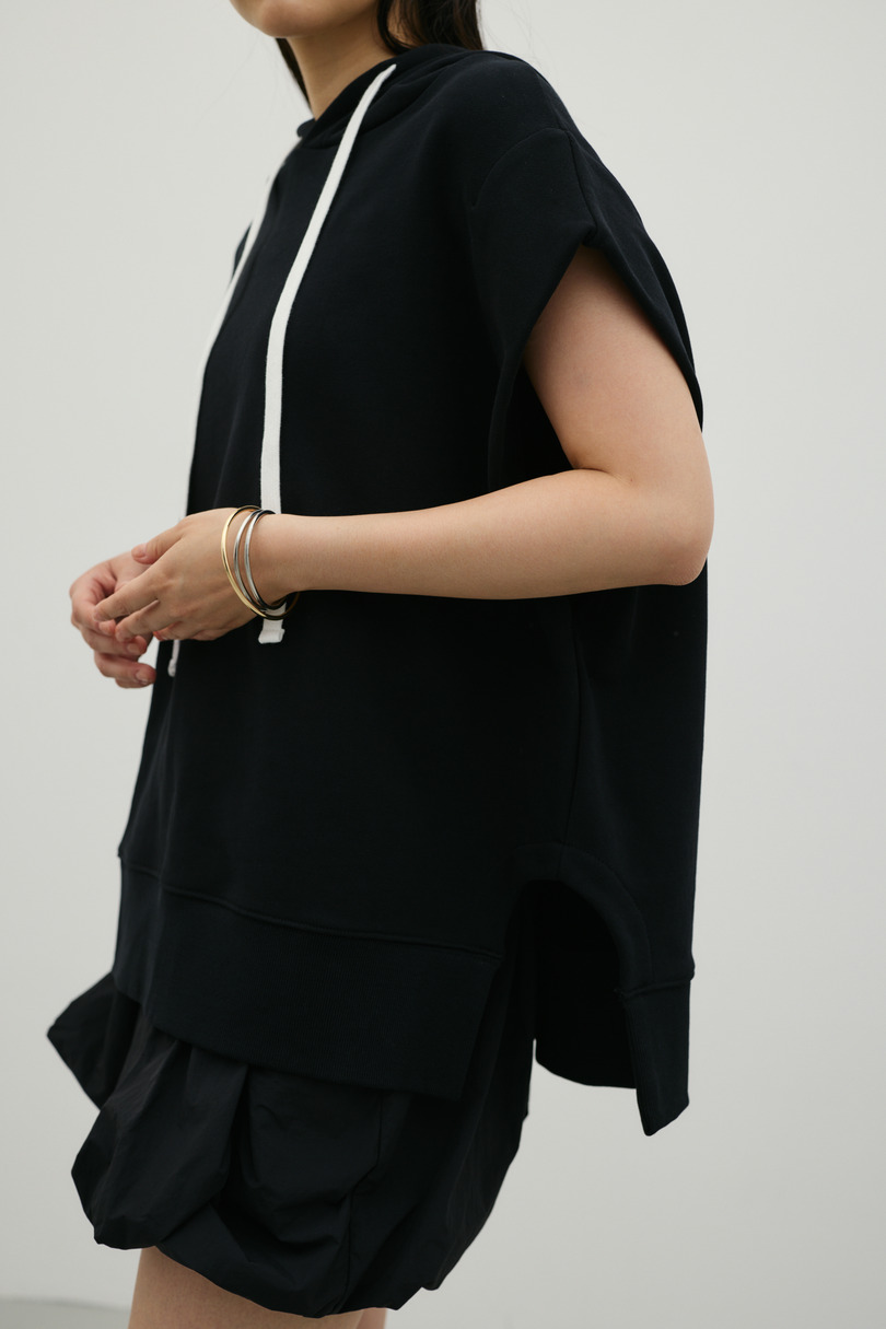 ルーズフーディーカットトップ 詳細画像 BLK 9