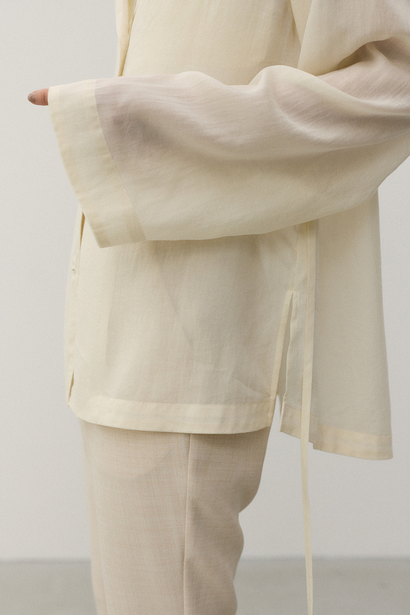 テーラーカラーオープンシャツ 詳細画像 IVOY 9