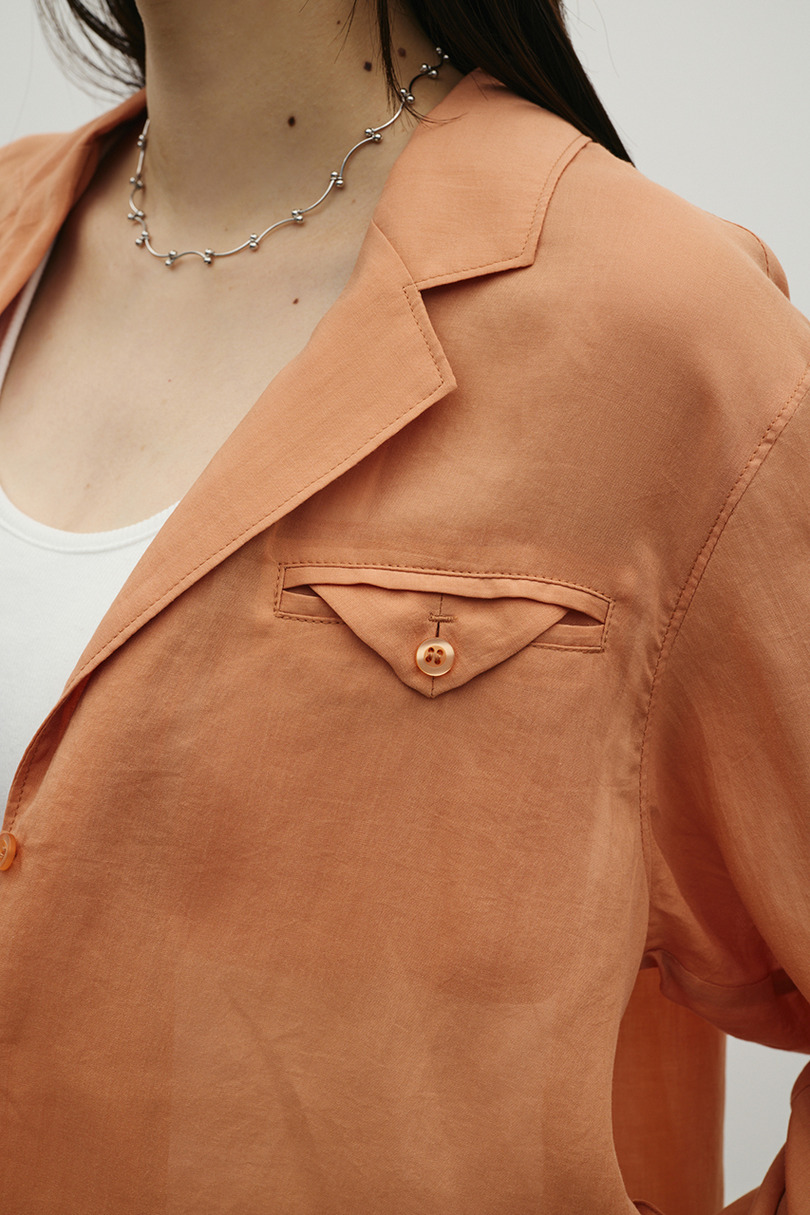 テーラーカラーオープンシャツ 詳細画像 ORG 12