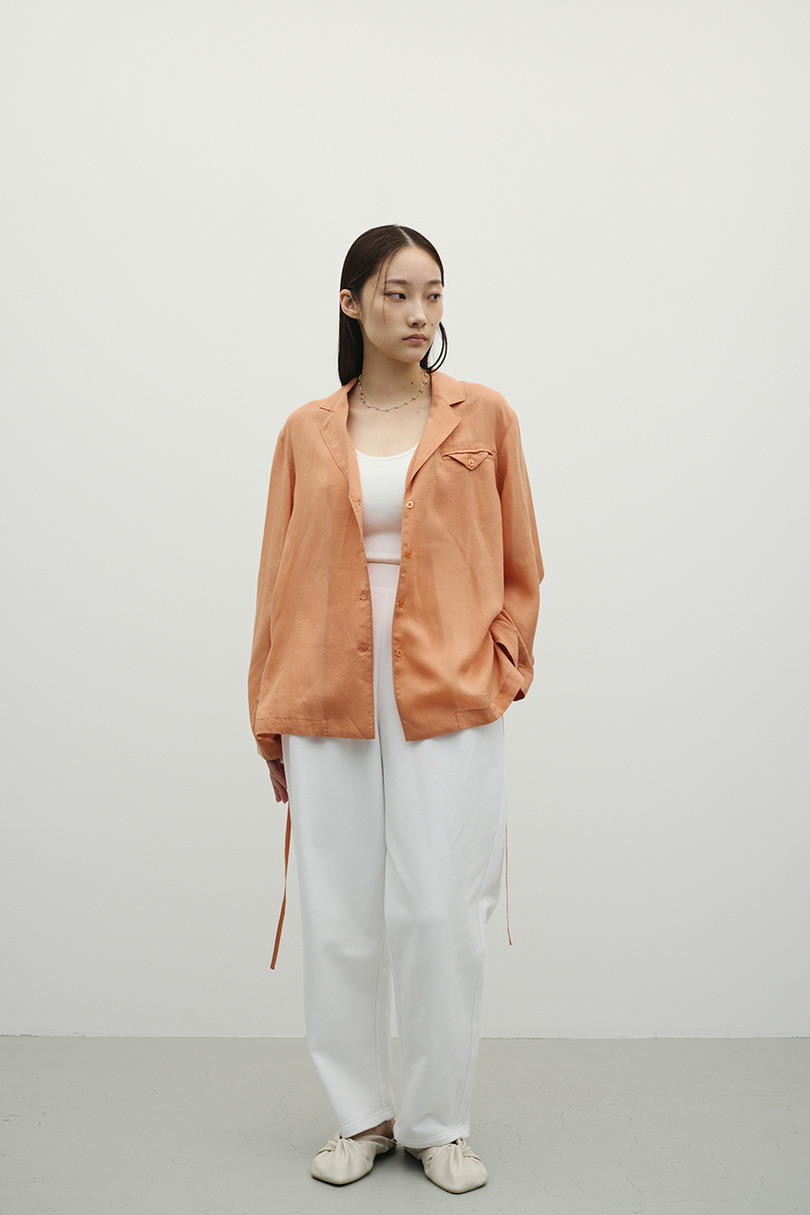 テーラーカラーオープンシャツ 詳細画像 ORG 2