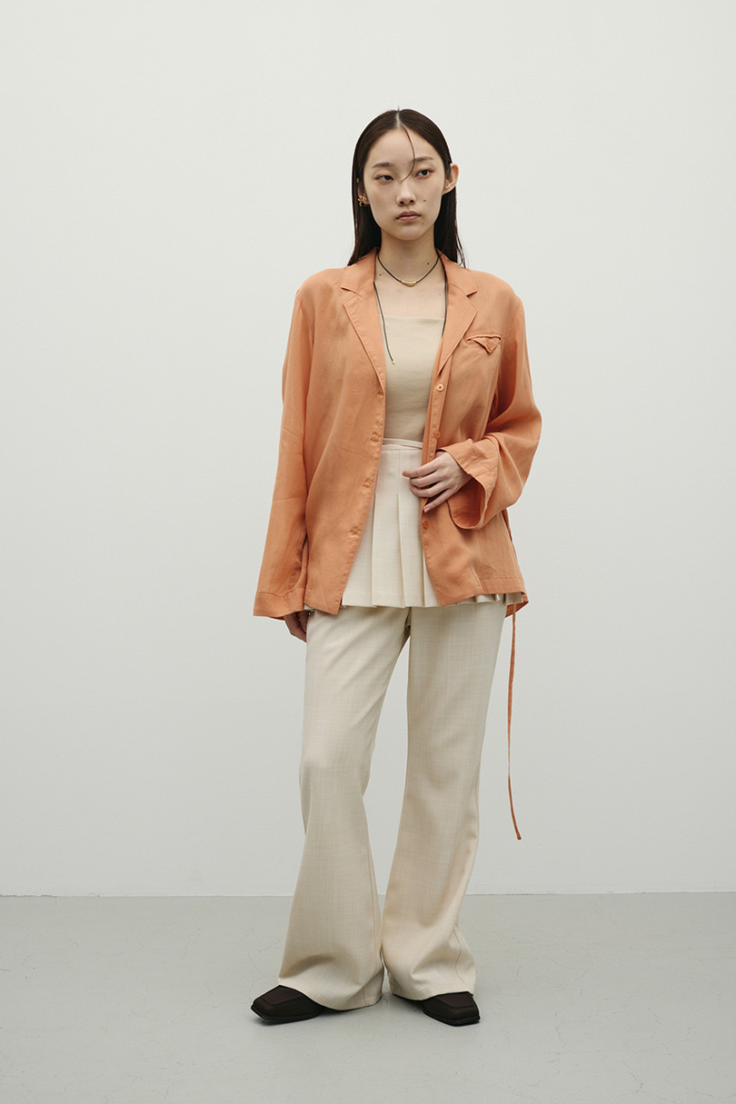 テーラーカラーオープンシャツ 詳細画像 ORG 8