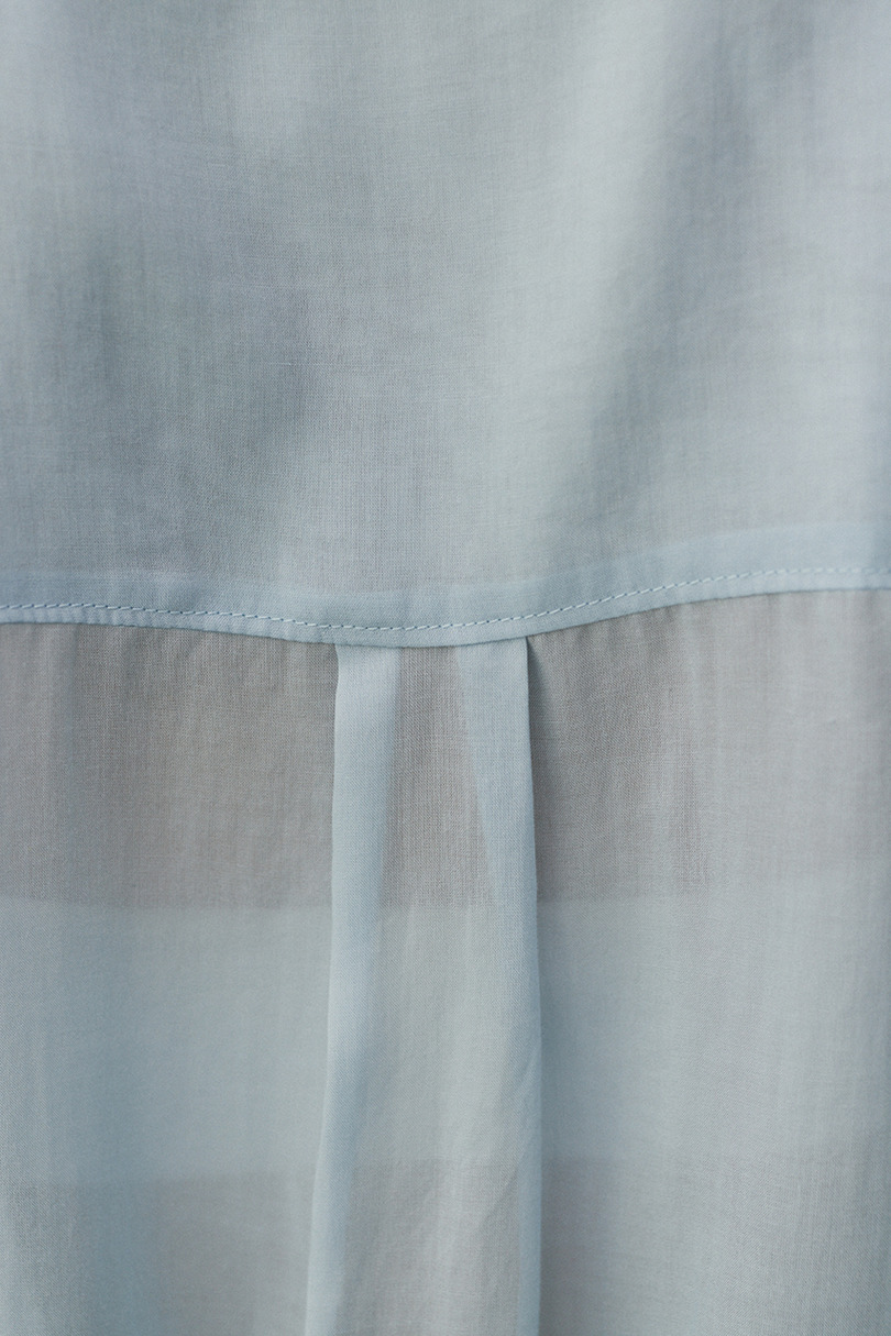 テーラーカラーオープンシャツ 詳細画像 SAX 14