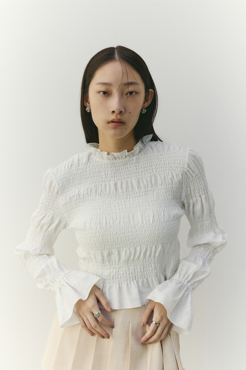 サッカーシャーリングトップ 詳細画像 WHT 4