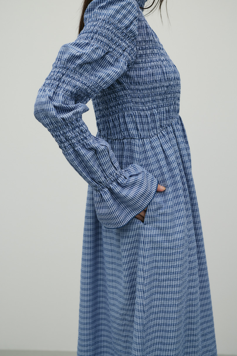 サッカーシャーリングワンピース 詳細画像 柄BLU 11