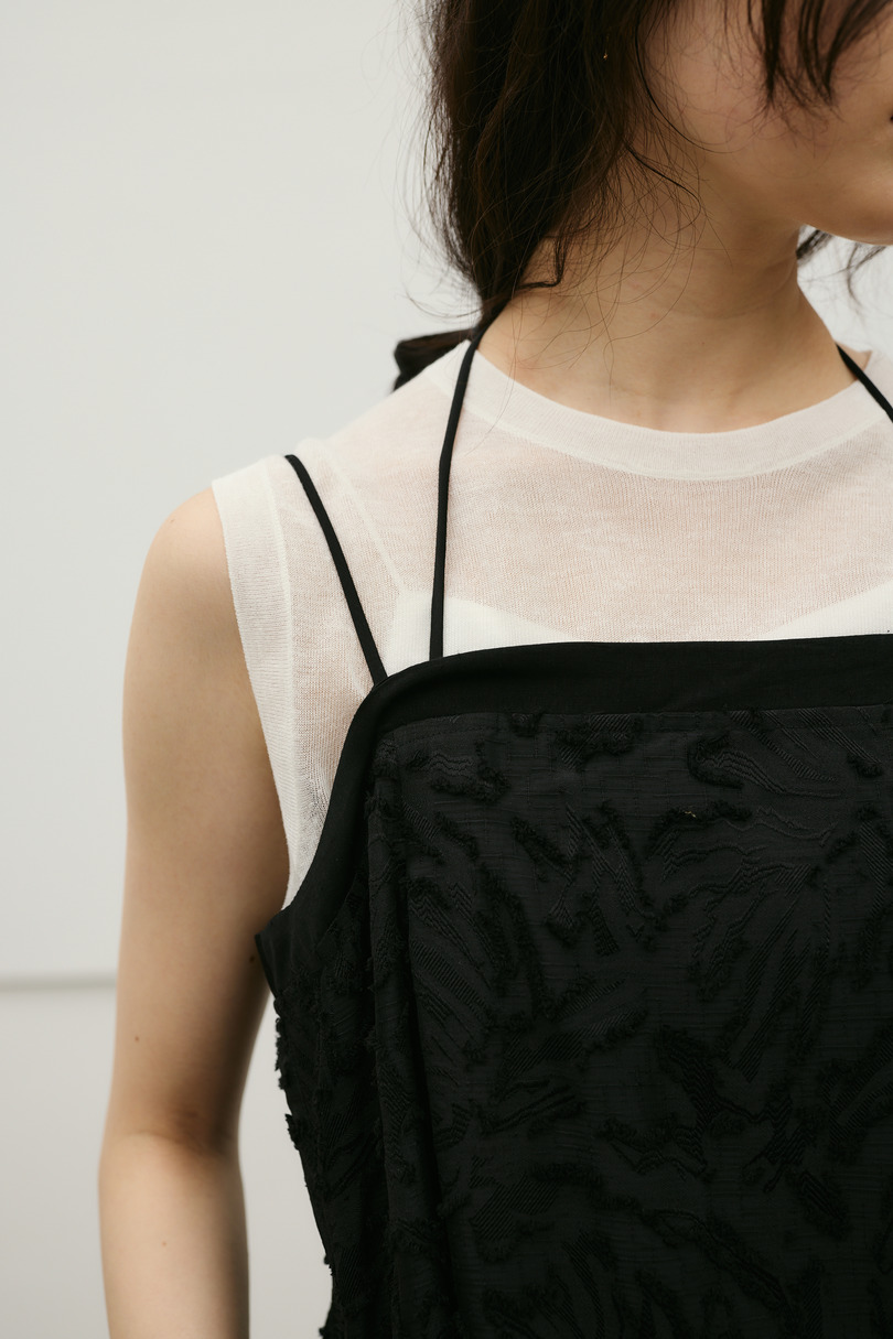 フラワーレースキャミワンピース 詳細画像 BLK 10