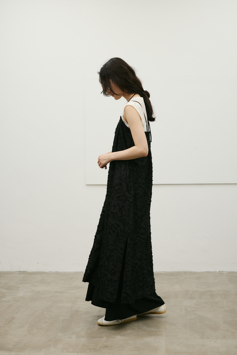 フラワーレースキャミワンピース 詳細画像 BLK 3