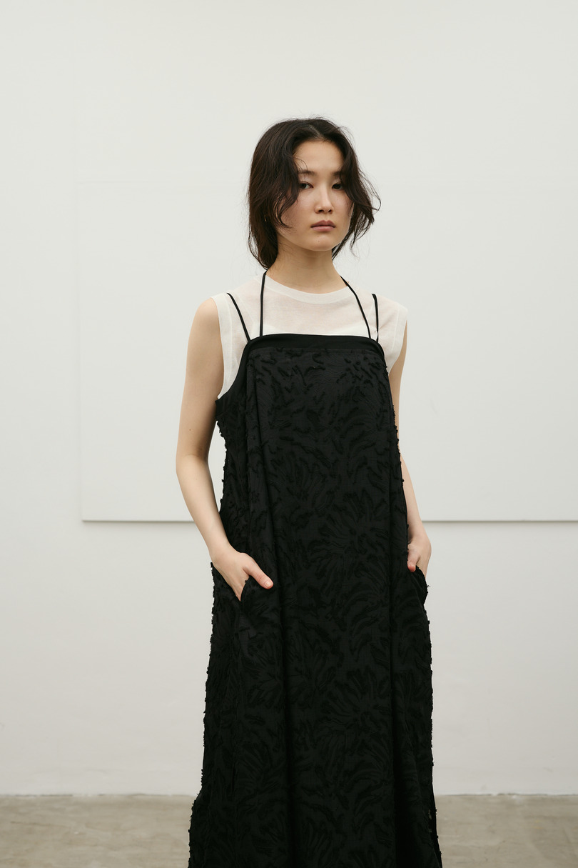 フラワーレースキャミワンピース 詳細画像 BLK 6