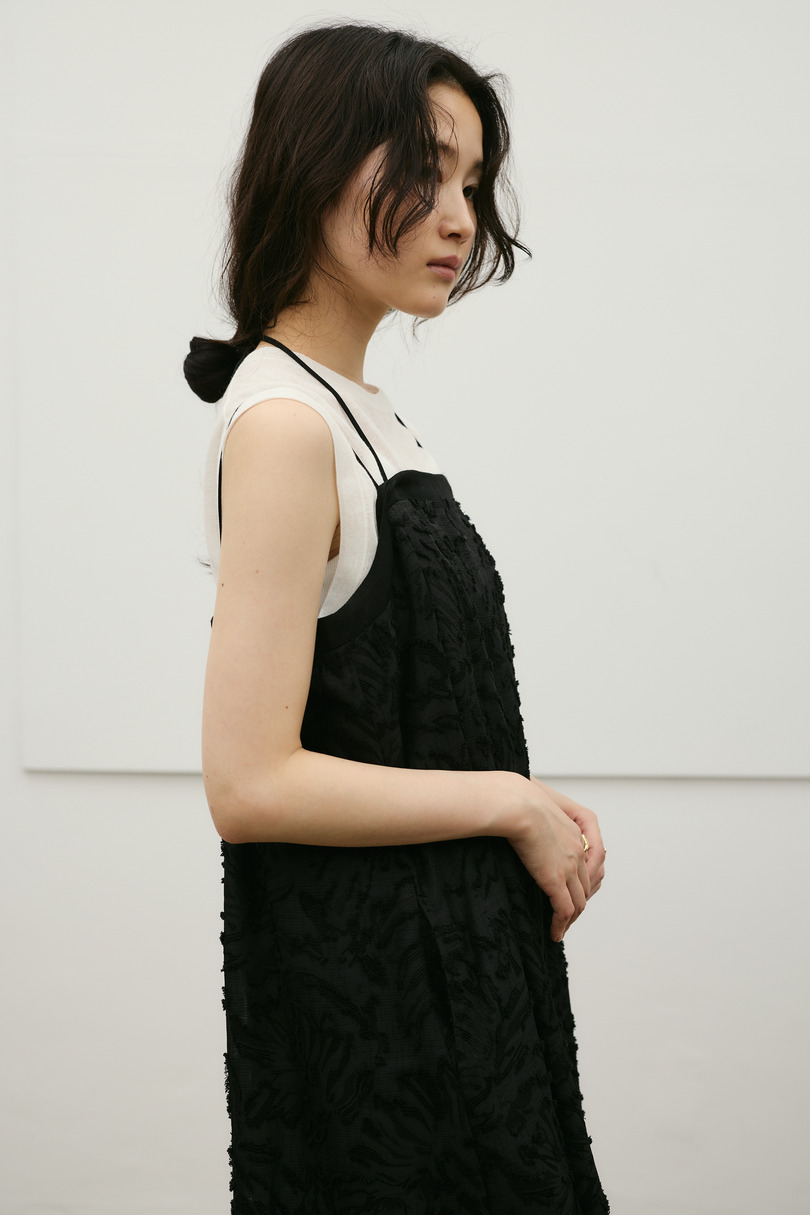 フラワーレースキャミワンピース 詳細画像 BLK 7