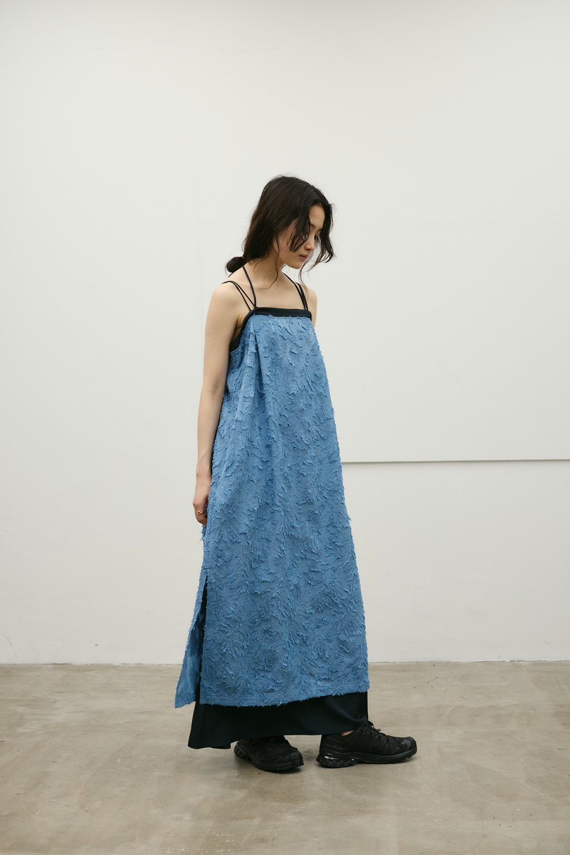 フラワーレースキャミワンピース