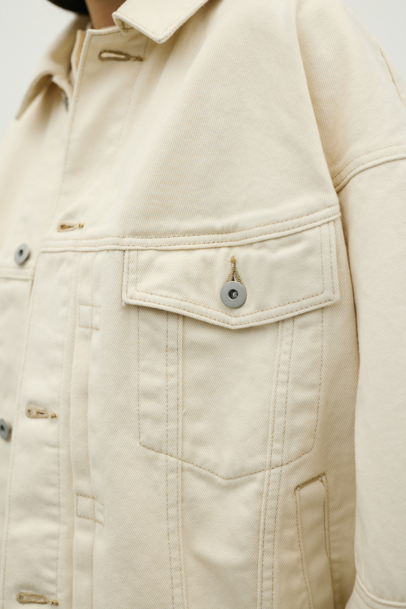 フォルムデニムジャケット 詳細画像 IVOY 13