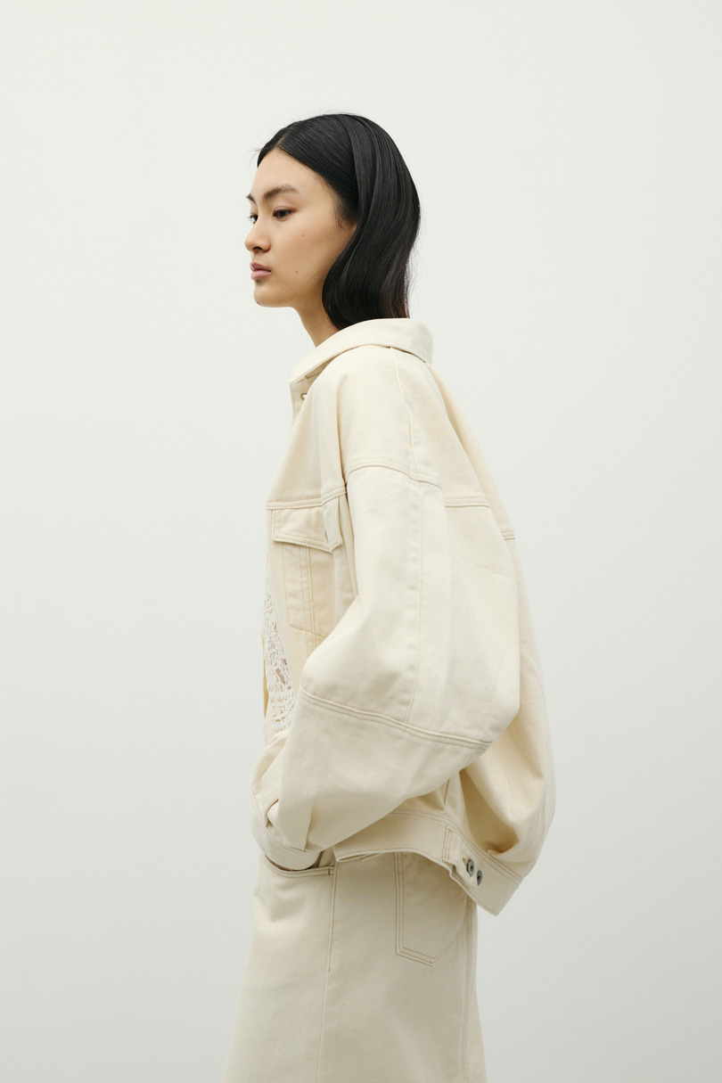 フォルムデニムジャケット 詳細画像 IVOY 8