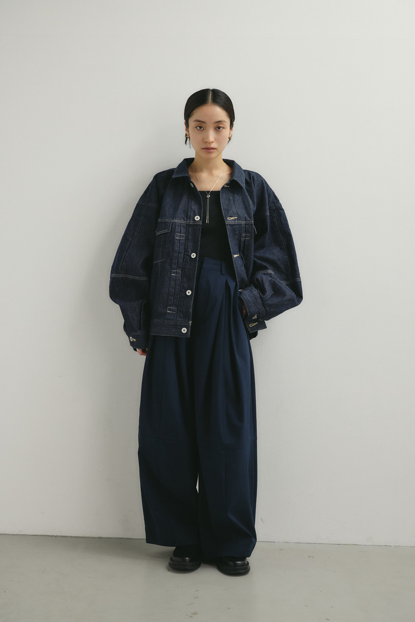 フォルムデニムジャケット 詳細画像 IDG 5