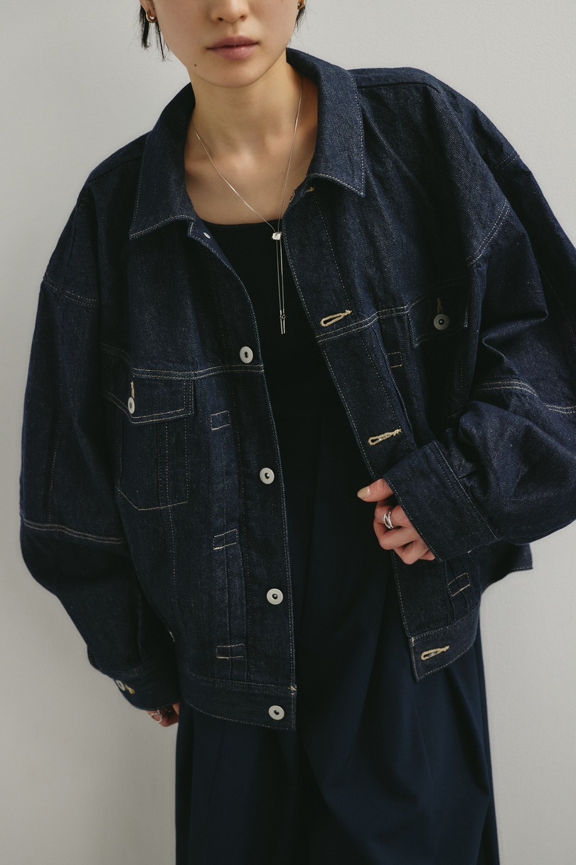 フォルムデニムジャケット 詳細画像 IDG 9