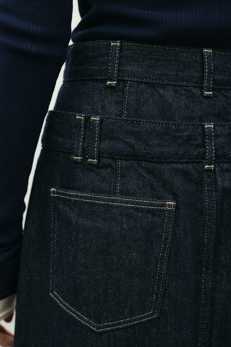 ダブルウエストデニムスカート 詳細画像 IDG 9