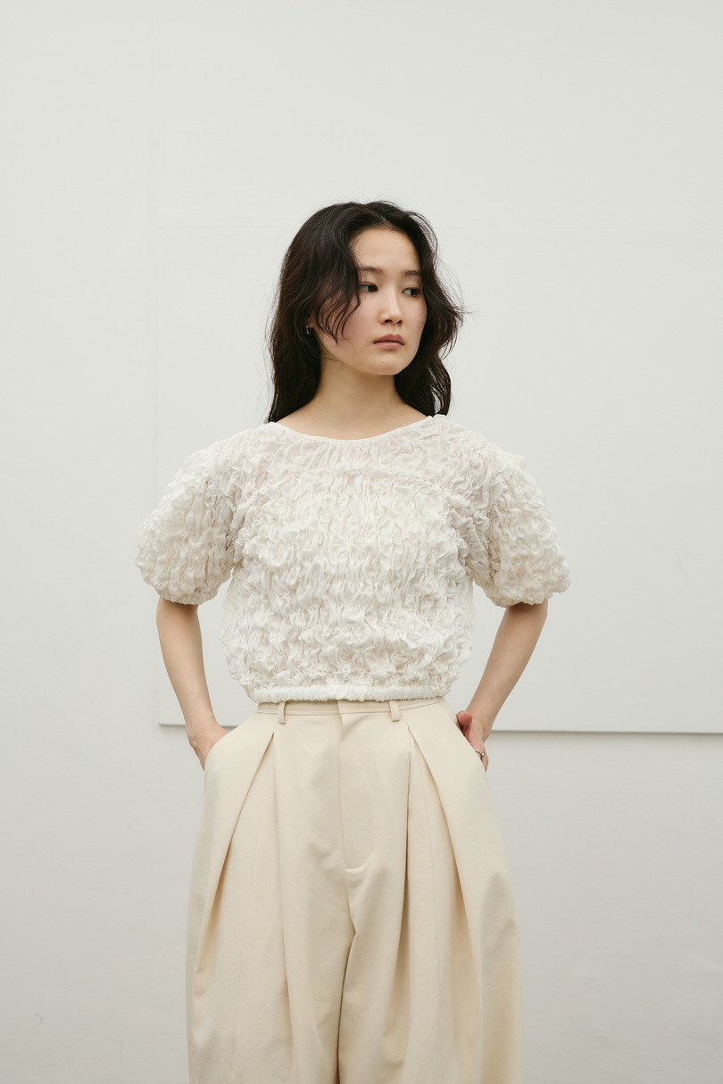 フラッフィーショートトップ 詳細画像 WHT 8