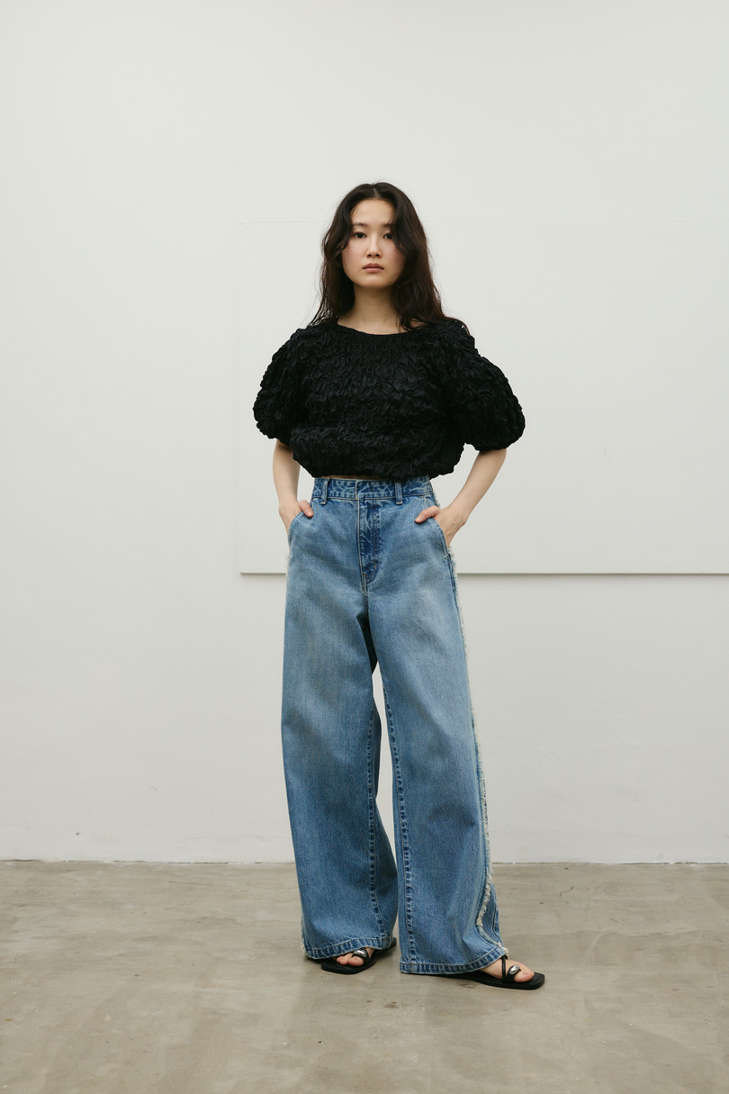 フラッフィーショートトップ 詳細画像 BLK 3