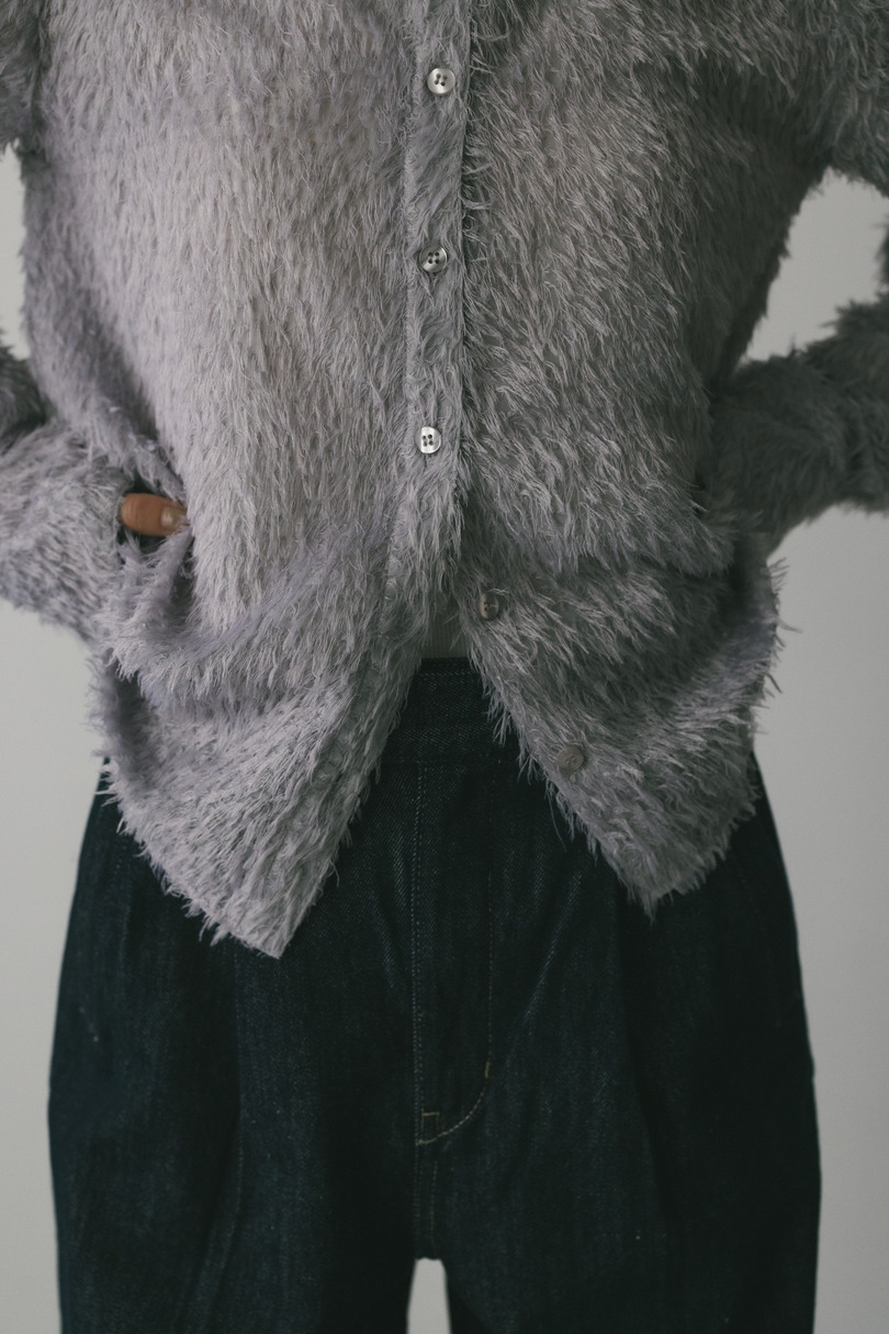 フリンジフェザーシャツ 詳細画像 PUR 5