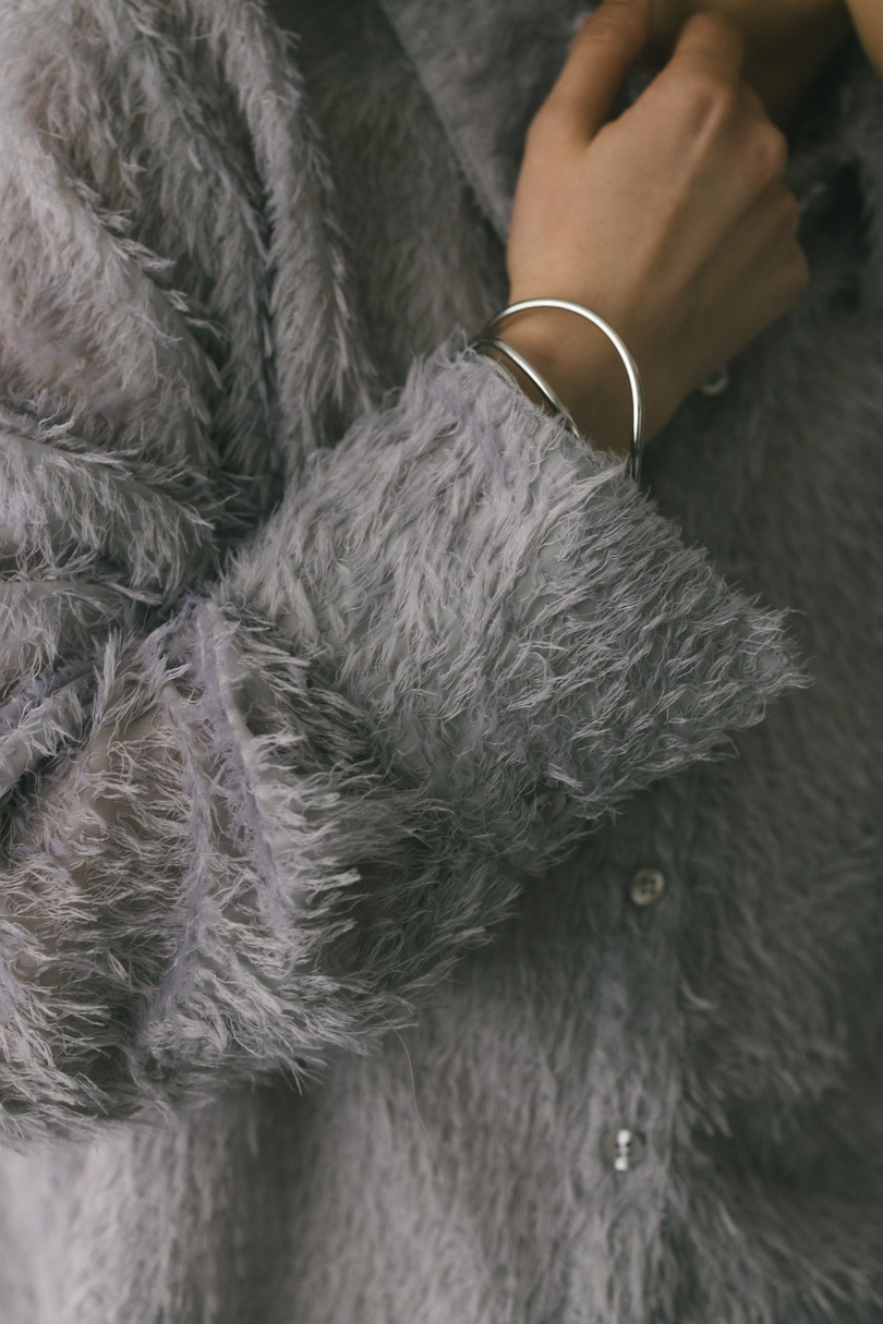 フリンジフェザーシャツ 詳細画像 PUR 7