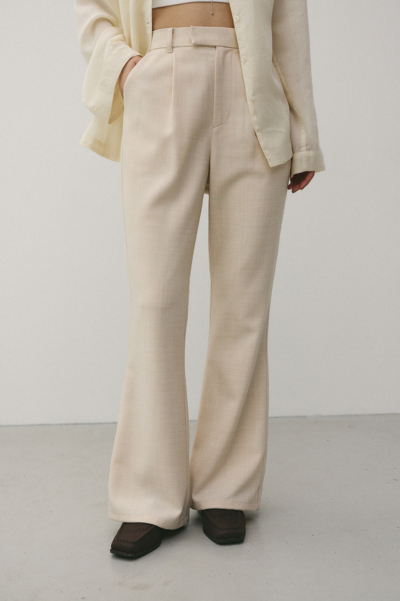 プリーツスカートレイヤードパンツ 詳細画像 L/BEG 7