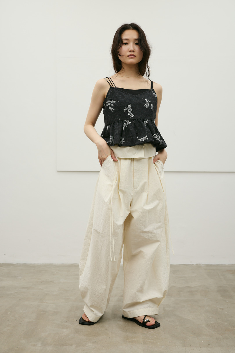 フリップベルトタックパンツ 詳細画像 IVOY 2