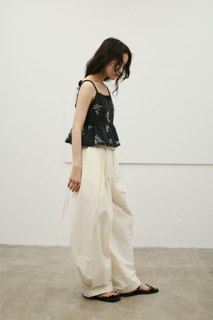 フリップベルトタックパンツ 詳細画像 IVOY 3