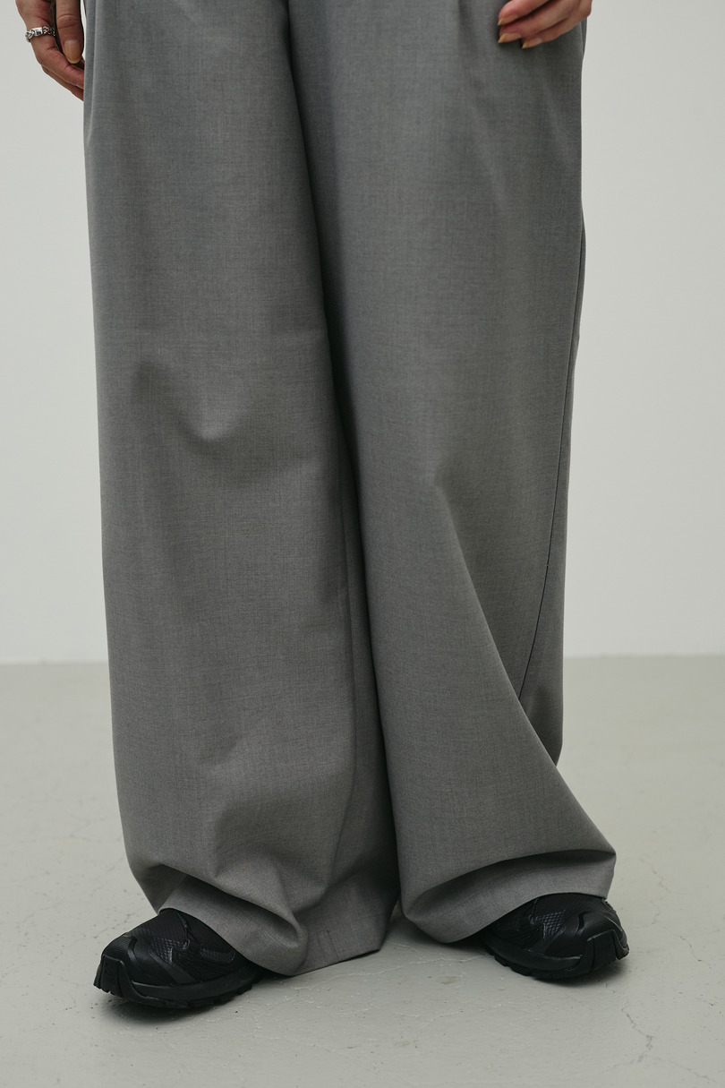 レイヤードローウエストパンツ 詳細画像 GRY 8