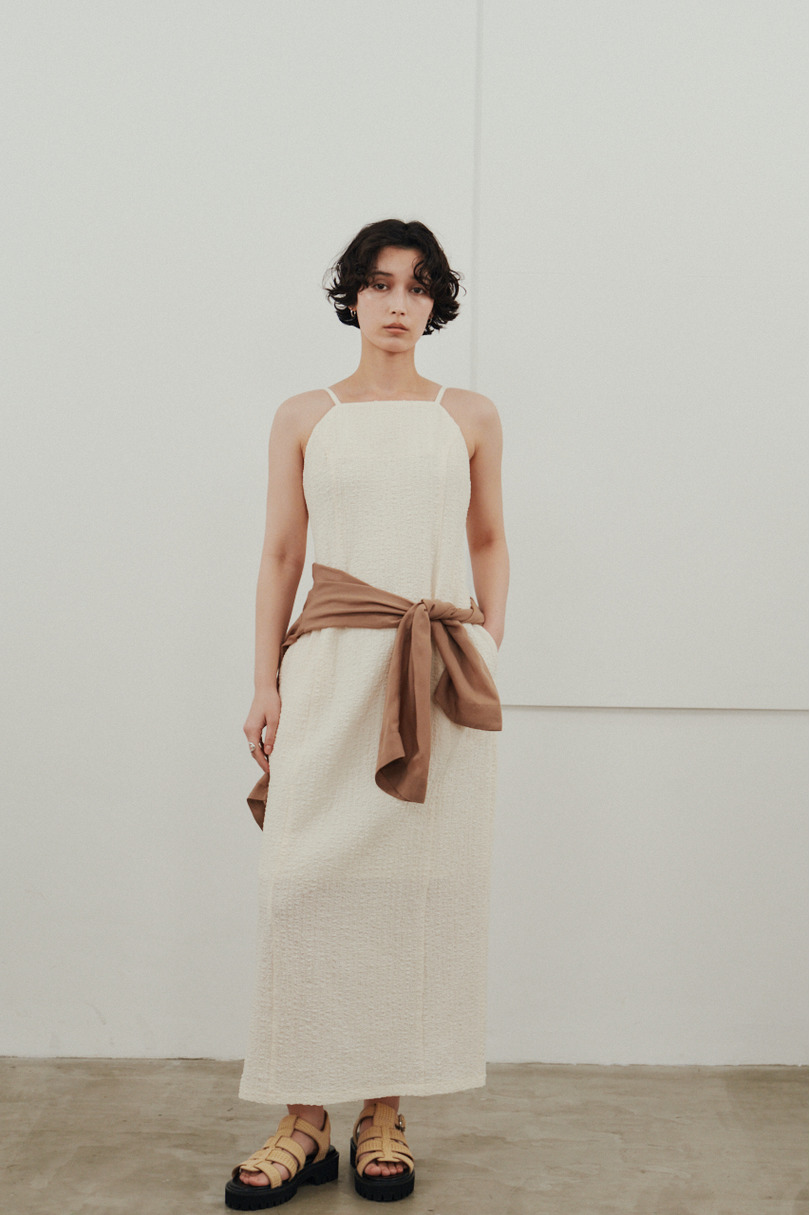 バックオープンナローキャミドレス 詳細画像 IVOY 2