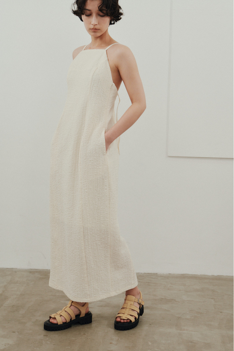 バックオープンナローキャミドレス 詳細画像 IVOY 4