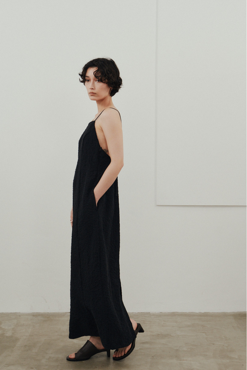 バックオープンナローキャミドレス 詳細画像 BLK 6