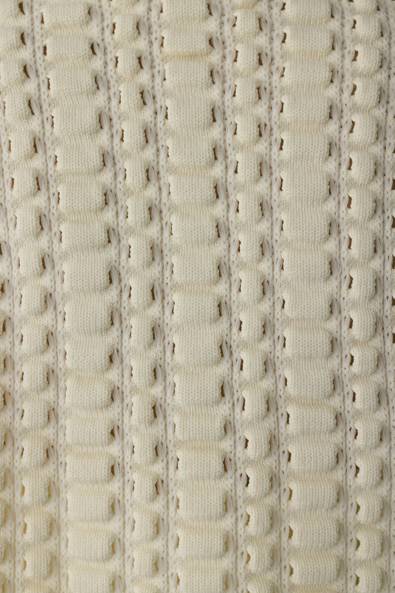 フラッフィーニットトップ 詳細画像 WHT 9