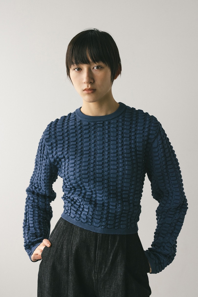 フラッフィーニットトップ