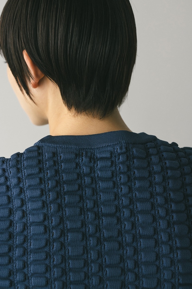 フラッフィーニットトップ 詳細画像 BLU 8