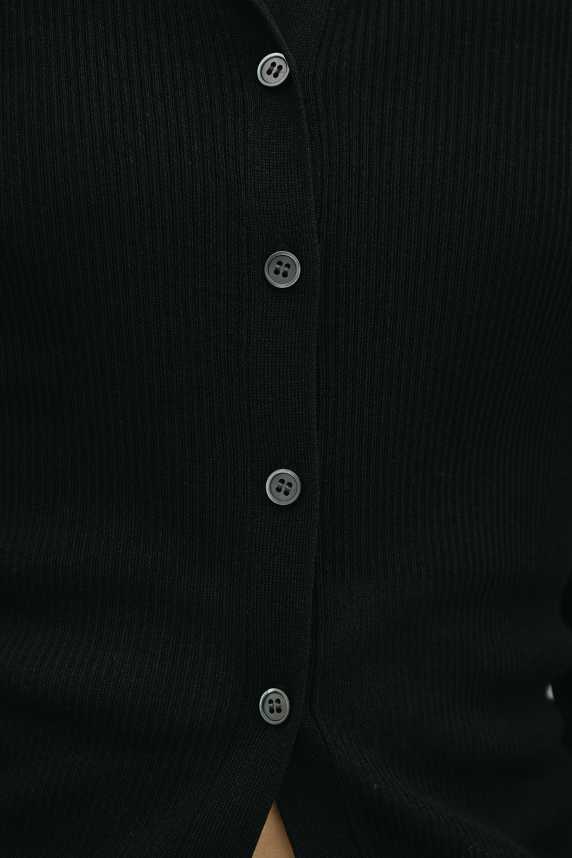 スキッパーニットトップ 詳細画像 BLK 11