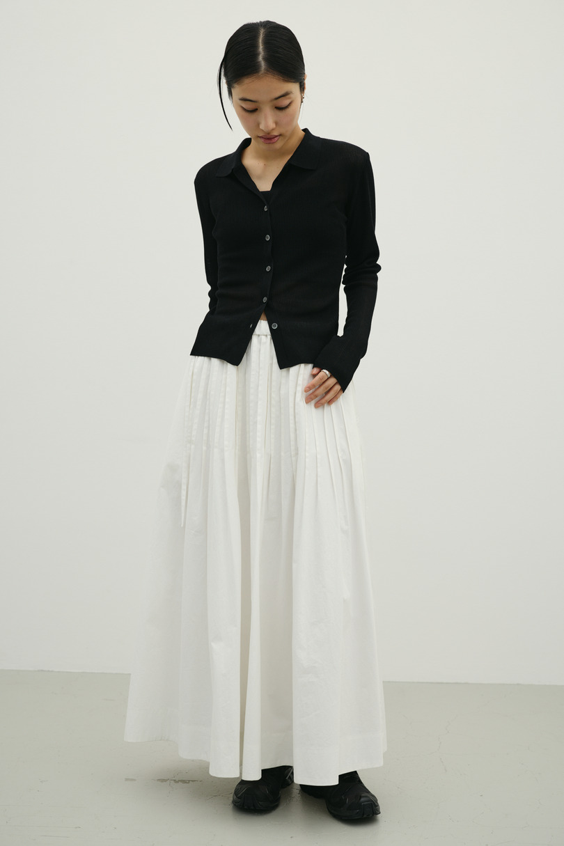 スキッパーニットトップ 詳細画像 BLK 3