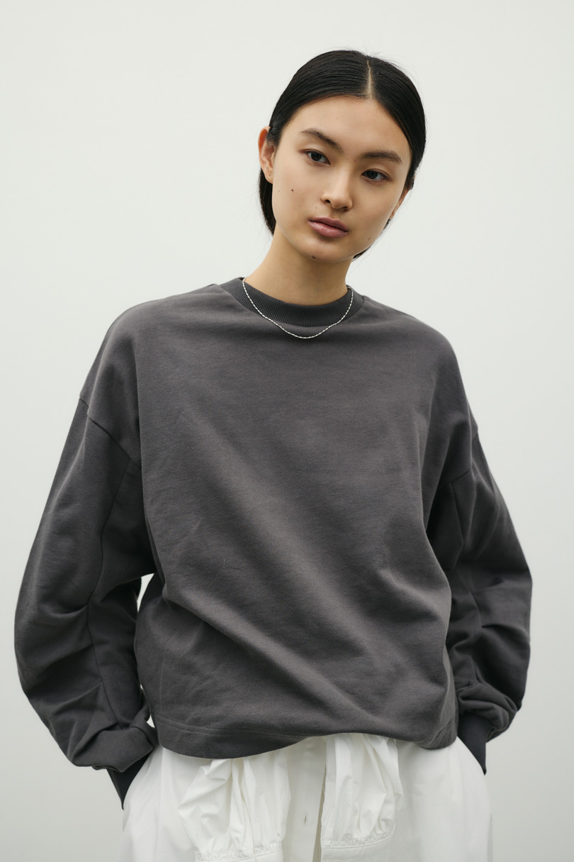 タックスリーブスウェットトップ 詳細画像 C.GRY 3